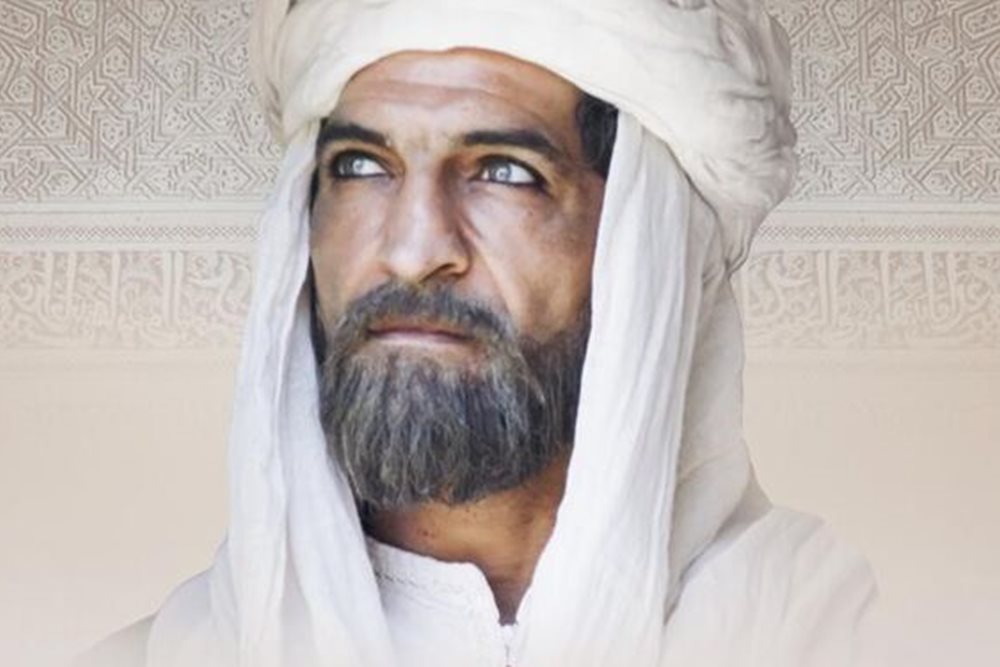 Amr Waked como Ibn al-Jatib (cartel de la película - Filmaffinity.com)