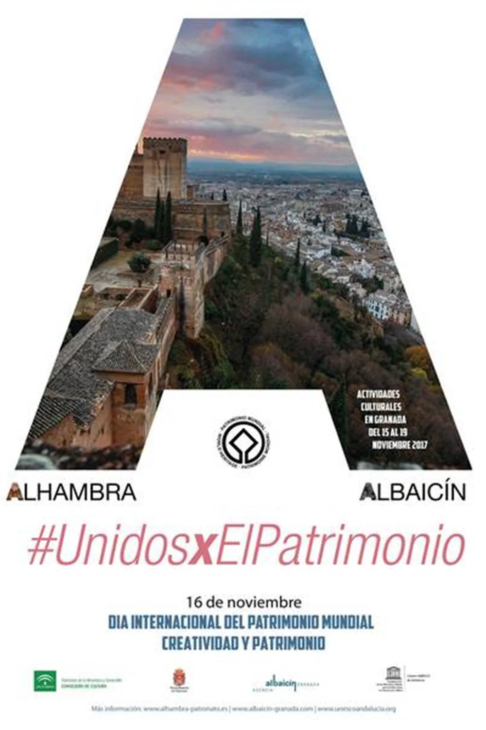 Cartel del programa - Patronato de la Alhambra y Generalife