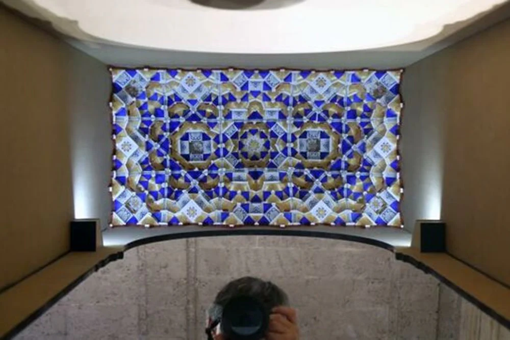 Exposición "“¿Una bóveda desaparecida de la Alhambra? Īwān suroeste del Patio de Comares” - Foto: Pepe Torres