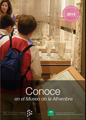 cartel del programa Conoce en el Museo